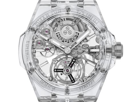 hublot mens watches most expensive|Hublot full sapphire tourbillon.